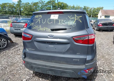 2018 Ford Ecosport Se из США, поврежденный, VIN MAJ6P1UL2JC223534